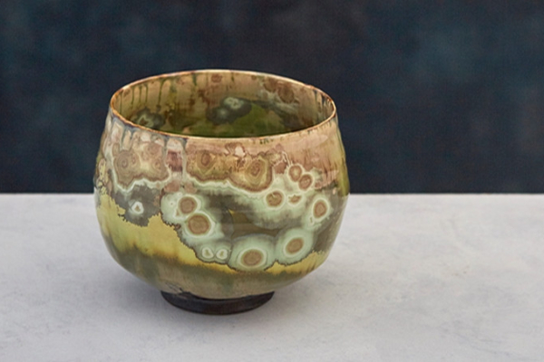 Crystalline Teabowl zerafa ceramics skye